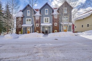 Townhome Exterior | Garage (1 Vehicle) | Free Street Parking