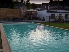 Schwimmbad des Ferienhauses