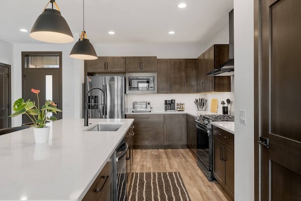 Open concept Kitchen