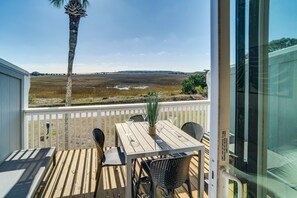 Balcony | Outdoor Dining Area | Ocean Views