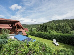 Aussicht vom Ferienhaus [Sommer]