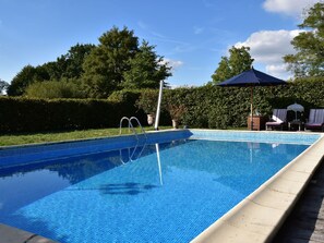 Piscine maison de vacances