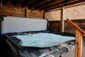 All season hot tub