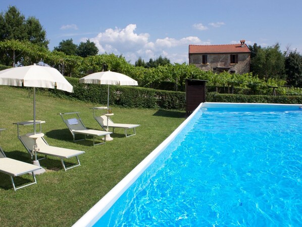 Piscine maison de vacances