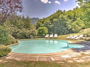 Piscine maison de vacances