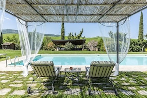 Piscine maison de vacances