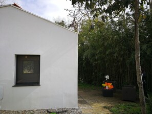 Stugans exteriör [sommar]