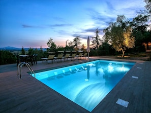 Schwimmbad des Ferienhauses