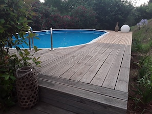 Piscine maison de vacances