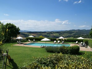 Schwimmbad des Ferienhauses