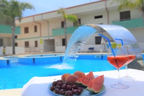 Schwimmbad des Ferienhauses