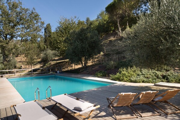 Piscine maison de vacances