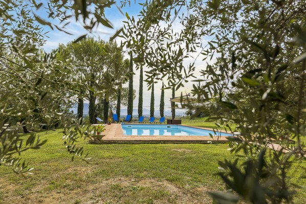 Piscine maison de vacances