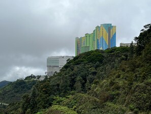 Udsigt over resort