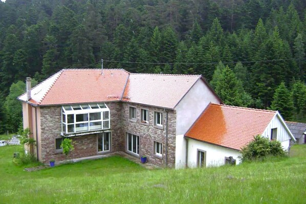 Aussicht vom Ferienhaus [Winter]