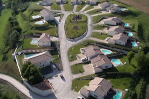 Vue de la maison de vacances [été]