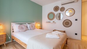 A tranquil retreat in our bedroom, where comfort meets serenity." #BedroomBliss #TranquilSpace #SerenitySuite