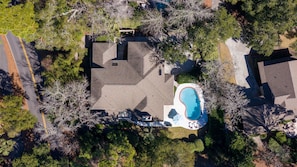 Aerial View of 6 Wood Ibis