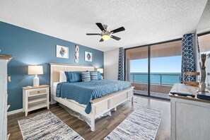 Master Bedroom with view of Gulf of Mexico