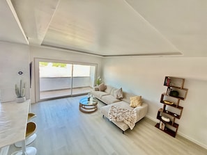 Living Room with Breakfast Bar