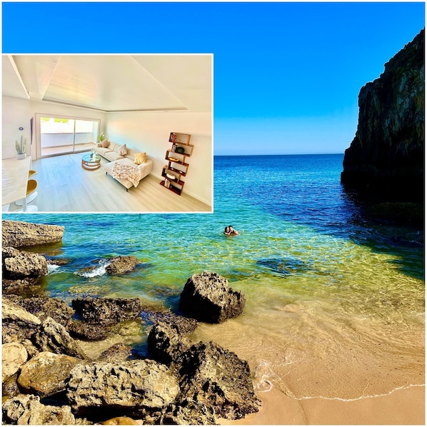 Cascais Apt walking distance to this beach