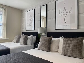 Master bedroom with ensuite bathroom