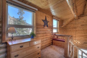 Loft bedroom.