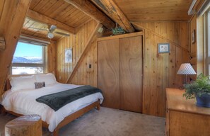 Loft bedroom.