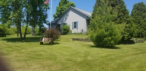 Beautiful lawn area, south side of house
