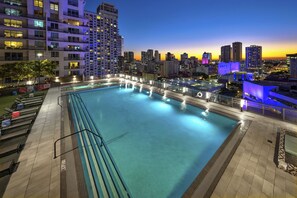 Piscina na cobertura