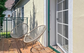 outside