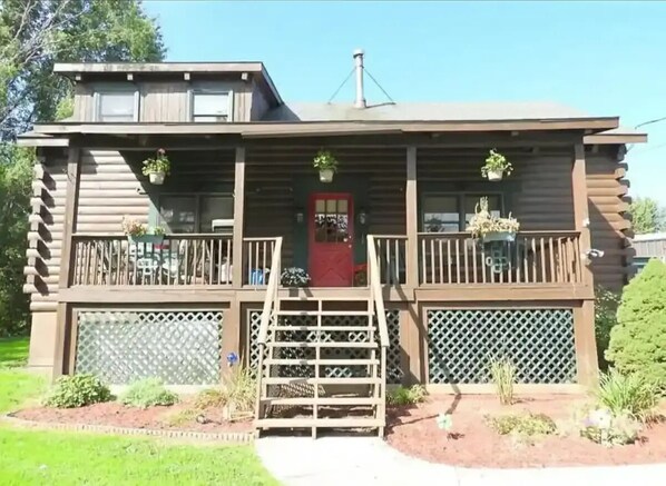 Front of the house
