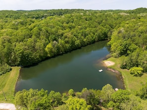 Explore the lake—great for catch & release fishing