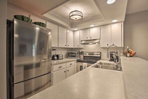 Fully Equipped Stainless Steel Kitchen