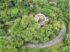 Drone View of Villa Café y Arte - Xilitla