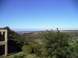 Blick von der Unterkunft