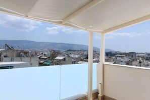 view of the skyline of Athens