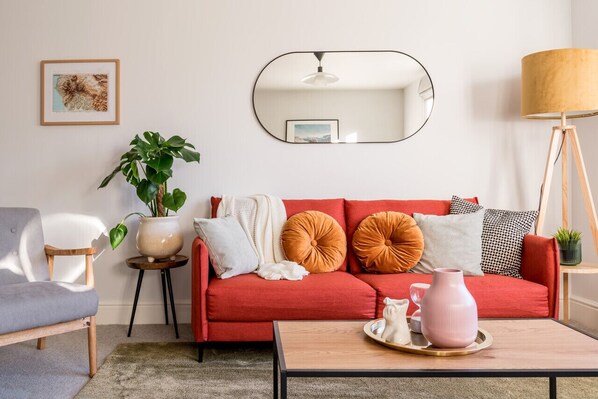 The sitting area