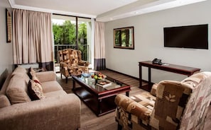 Spacious living room