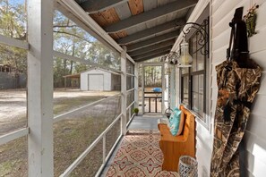 FRONT PORCH TO MEDITATE AND ENJOY NATURE