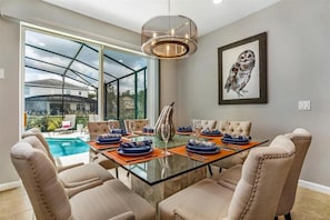 Dining Room (Sits 8)