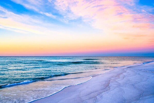 Vanderbilt Beach is less than a mile away. Walk or bike to the beach.