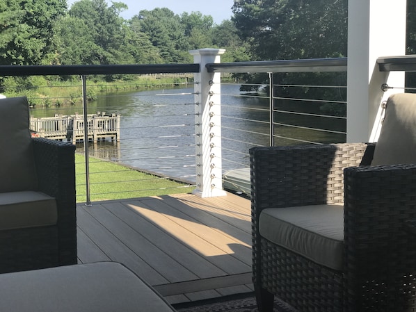 Located in the heart of walk-to-everything Rehoboth Beach, this lakeside retreat awaits your arrival.