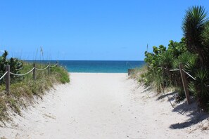 The house is 180 seconds to the beach (yes, it is on the beach)