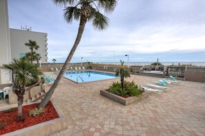 Pool and beach