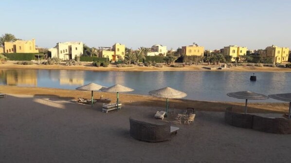 View from the balcony of lagoon