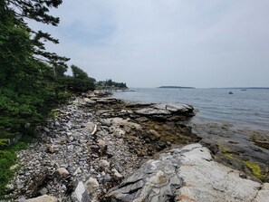 Private rocky shore