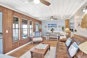 Open concept on the main living level
