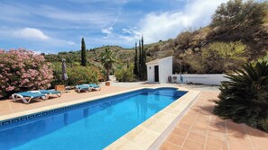 Private swimming pool and gardens