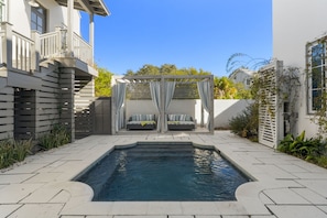 Make a Splash in the Private Pool or Lounge on the Cabana Beds
